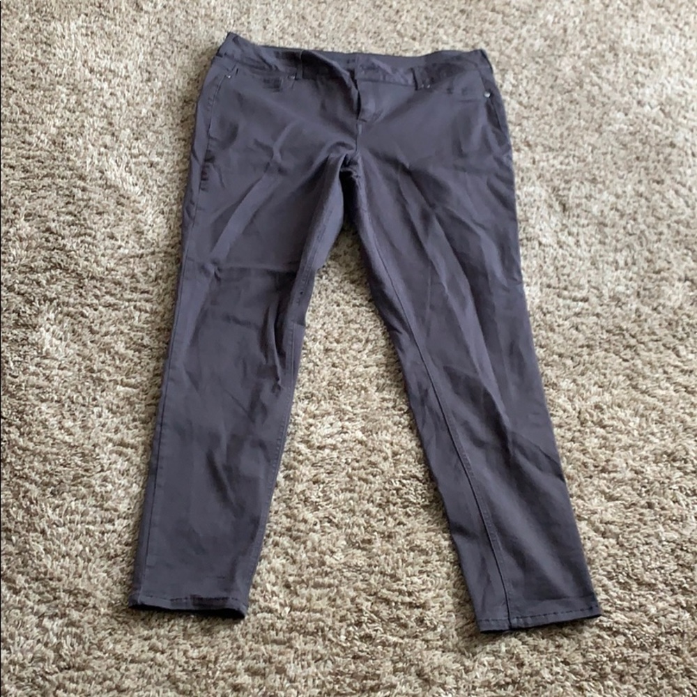 Gray pants